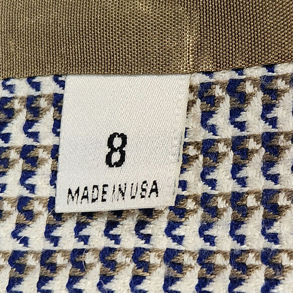 Evan-Picone Suit Women’s SZ 8 Vintage Made in USA Union Made 1980’s Boxy EUC - Picture 14 of 16